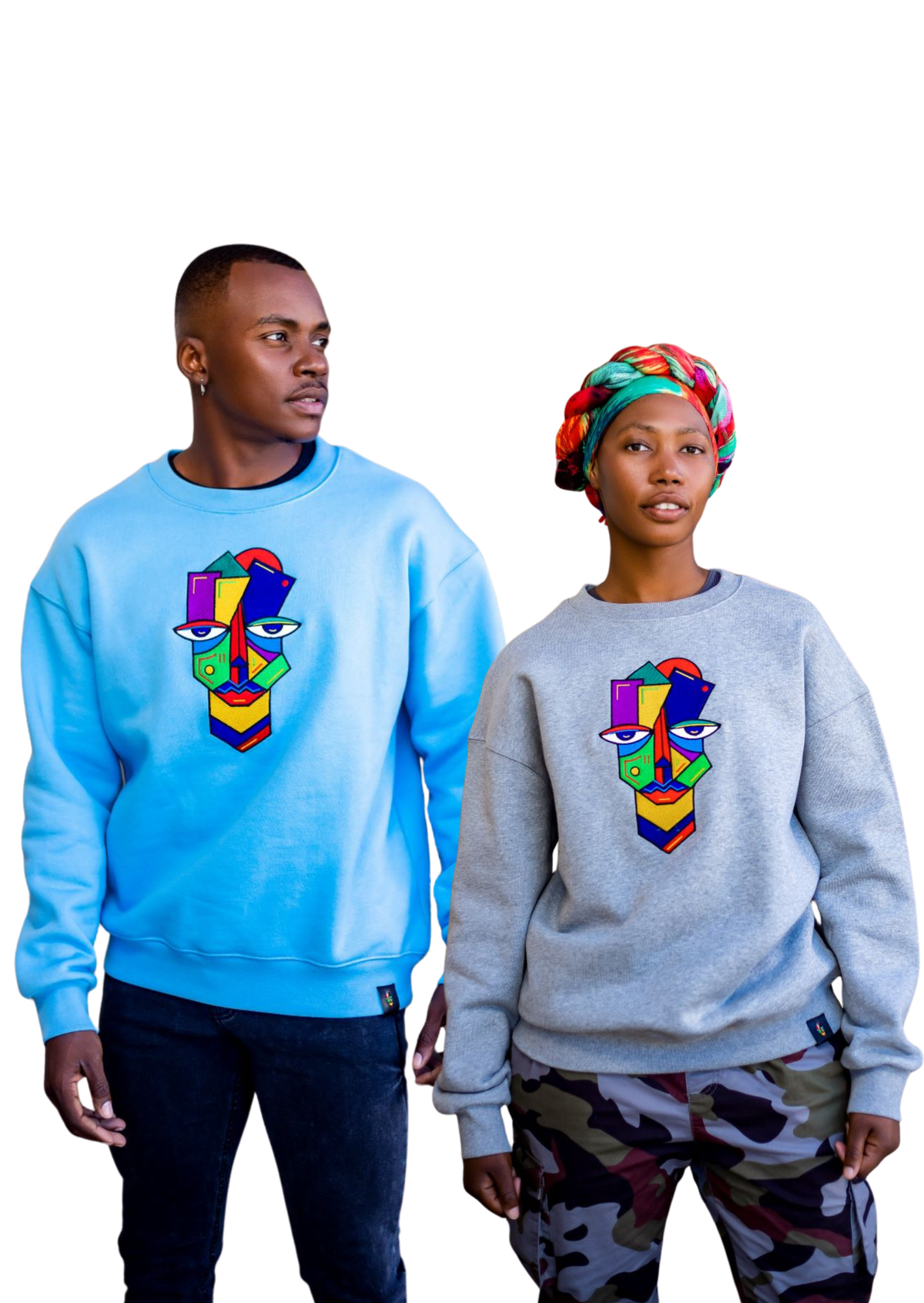 (ARTIST BUNDLE) 2  Heavy-weight Crewnecks (Unisex)(Free Shipping SA)